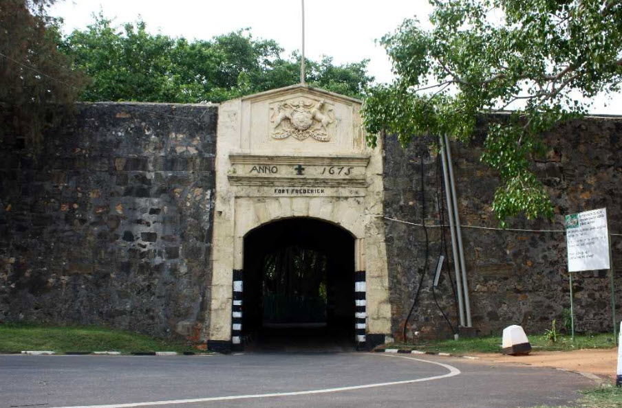 Fort Ostenburg, Sri Lanka